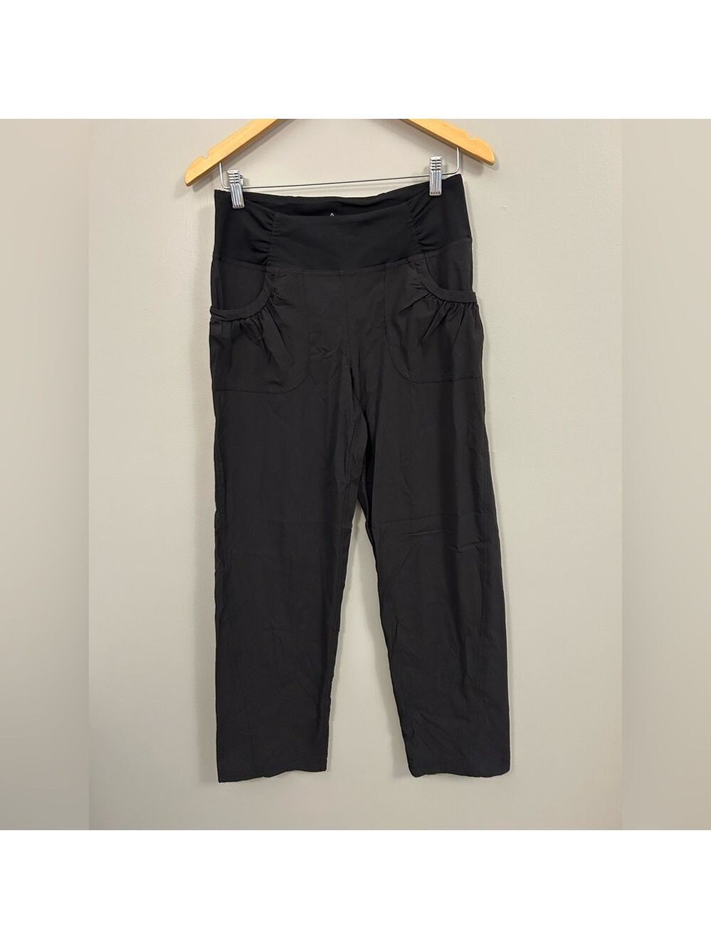 Prana Black Athletic Pants Medium Short Inseam